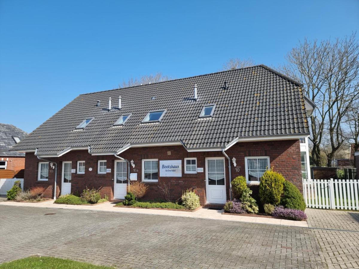 Neßmersiel Ferienhaus Steuerbord Im Bootshaus מראה חיצוני תמונה